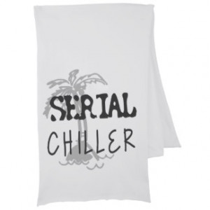 Serial Chiller Funny Quote Scarf Wrap