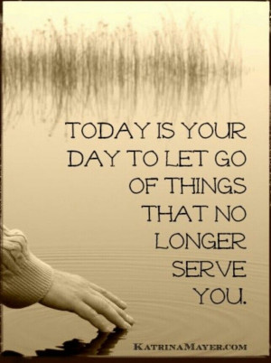 The day to let go