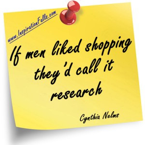 Quotes About Women Shopping
