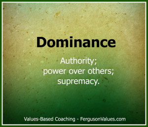 How can the value of dominance help you create competitive advantage?