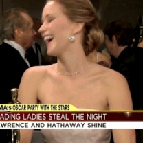 Jennifer Lawrence OMG Laughter At An Award Show