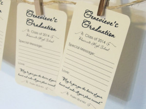 ... Cards Tags for Graduation Party with Religious Bible Psalm 20:4 Quote