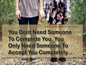 You Dont Need Someone
