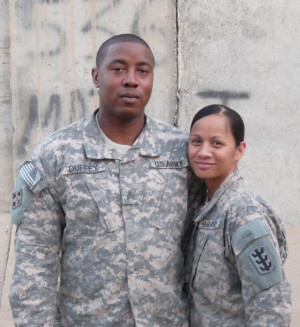 Military Couples Dual military couple, sgt.