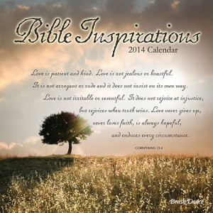 Bible Inspirations 2014 Small Weekly Engagement Calendar