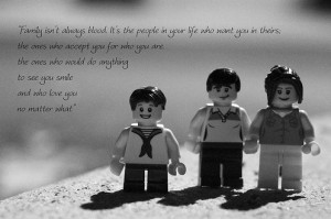 all happy family cool quote family is not always blood