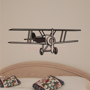 Vinyl Wall Decals Airplane...