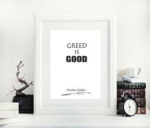 greed is good, gordon gekko, famous quotes, motivational words, well ...