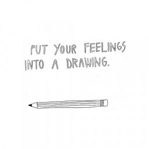 art, doodle, drawing, quote, text