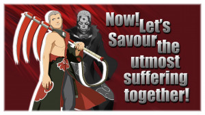 Anime Quotes | HIDAN | Suffering Together... by Legit-Dinosaur