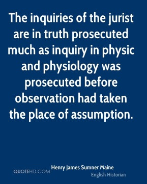 as inquiry in physic and physiology was prosecuted before observation
