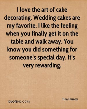love the art of cake decorating. Wedding cakes are my favorite. I ...