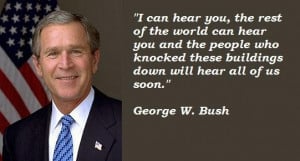 George w bush famous quotes 2