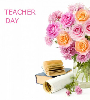 Happy Teacher Day Cards & Flowers