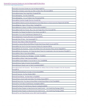 Finance]Car Insurance Quotes Are Just The Beginning[9791]