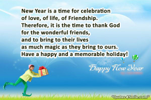 Happy Holiday Of New Year