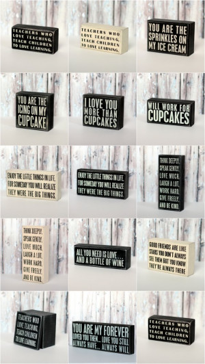 New to the Shop :: Quote Box Signs