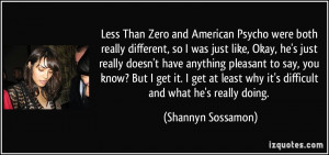 More Shannyn Sossamon Quotes