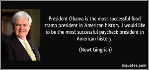 Obama is the most successful food stamp president in American history ...