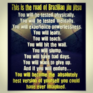 ... best version of yourself you could have ever imagined. #BJJ #Quote