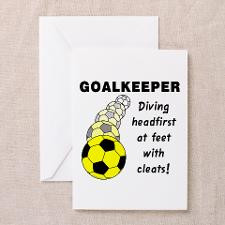 Soccer Goalkeeper Greeting Cards (Pk of 10) for