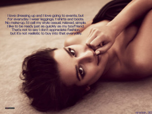 Inspirational Quotes: Lea Michele « Read Less