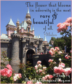 Beautiful quote from the movie Mulan about the beauty of strength.