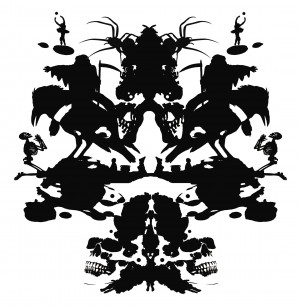 Rorschach Ink Blot Test Wallpaper