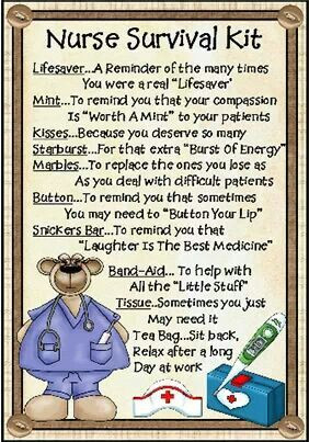 Nurses survival quotes...