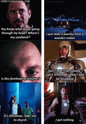 Iron Man quotes