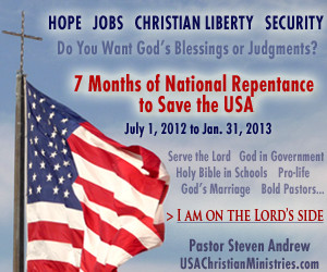 Posted on June 27, 2012 By Pastor Steven Andrew National Repentance