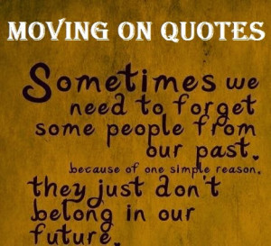 Quotes on Moving on