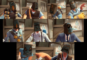 the story behind tf2 tf2 history tf2 family pic picture halloween hats