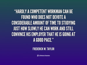 Frederick Taylor Scientific Management