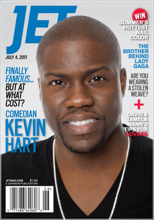 Comedian Kevin Hart covers the July issue of JET magazine. Hart will ...