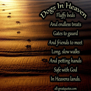 : Dogs-in-heaven-fluffy-beds-and-endless-treats-in-loving-memory-pet ...