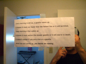 It is a common oversight in people not to make provision for the bad ...