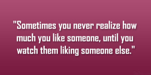 Quotes On Not Liking Someone