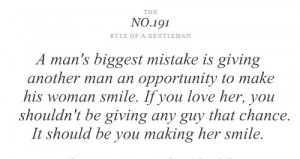 man’s biggest mistake is giving another man – Tips & Rules Quote