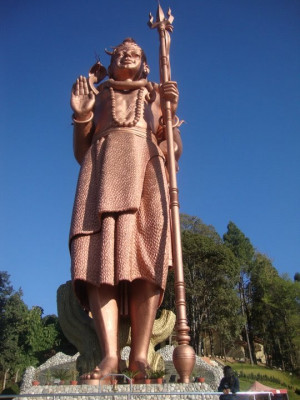 ... statue of Hindu God 