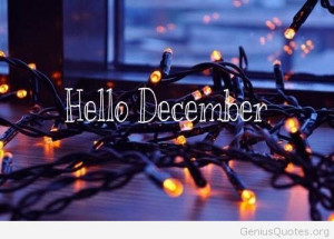 December time is here