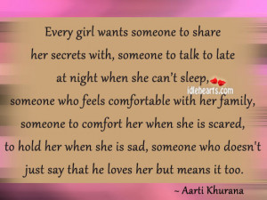 What Every Girl Wants Quotes