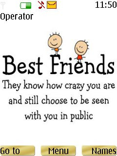 Best Friends Theme Mobile Theme