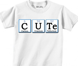 CUTE - PERIODIC TABLE - Carbon - uranium - tellurium - elements ...