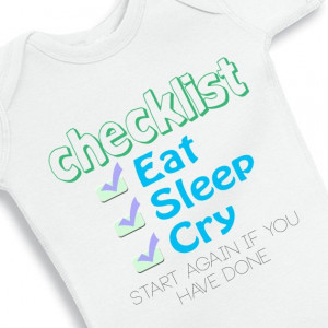 Viste a tu bebe con estilo y humor con nuestro lista de verificacion ...