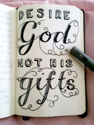 for He is the giver of all good things