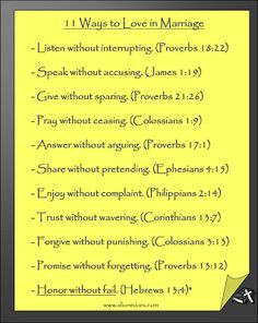 bible verses in 11 ways to love in marriage more verses 11 marriage ...
