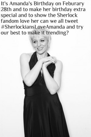 Amanda is one of my idols and I’m so proud to have started this with ...