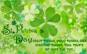 Happy St Patrick's Day Wishes Quotes Messages and Greeting Cards