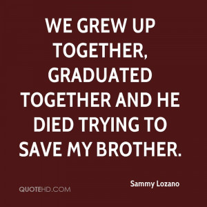 my brother died quotes